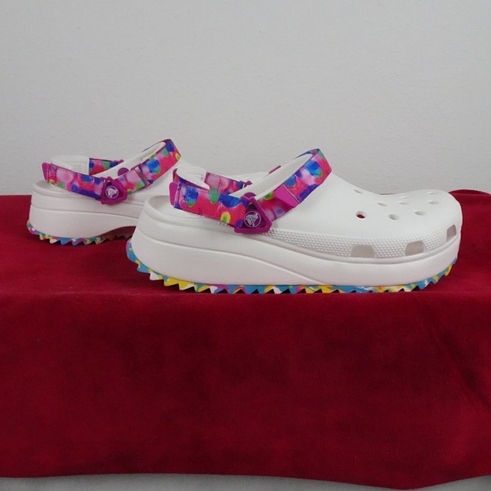 Crocs Classic Hiker Solarized Clog Women's Size 14 Men 12 Colorful Slip On - Picture 6 of 10